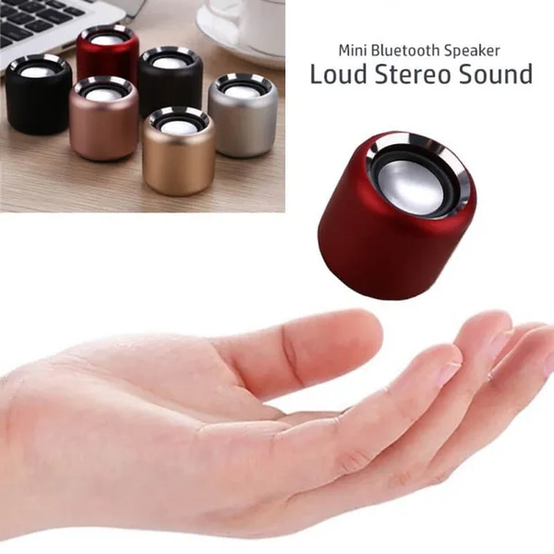 Supermini Bluetooth Speaker with 360° Loud Stereo Sound, Rich Bass and Max. 12-Hour Playtime